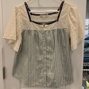 Madewell x The New Denim Project Top